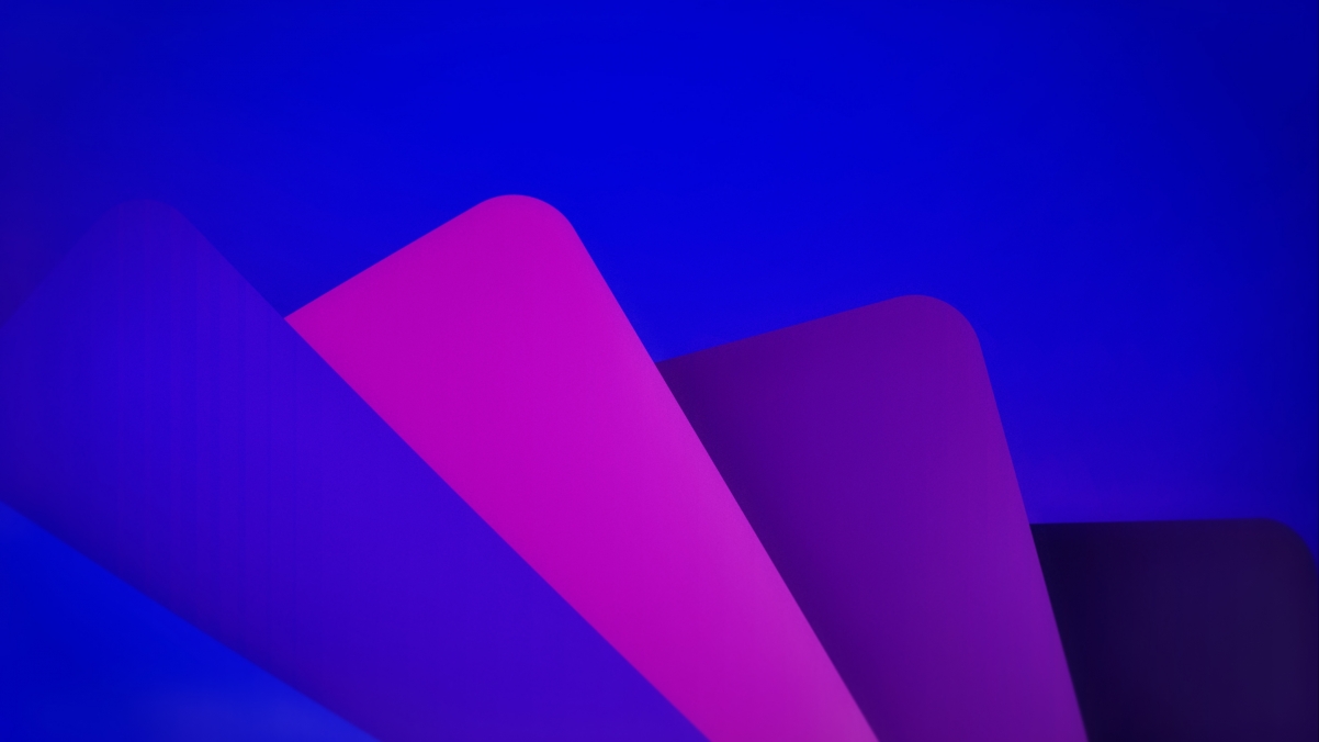 macPAC 蓝色紫色4k壁纸