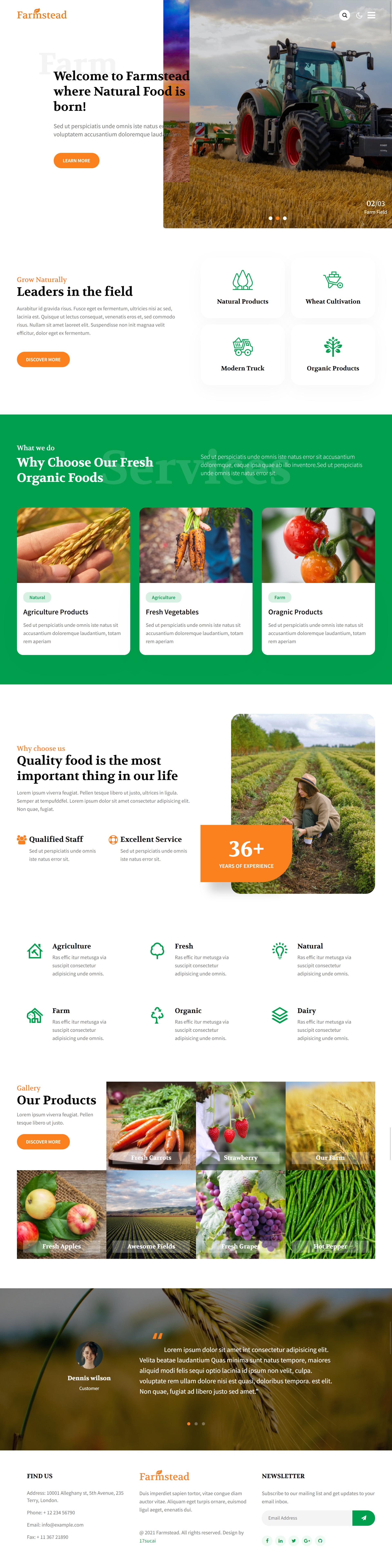 农产品网页设计模板，农业技术网站源代码html