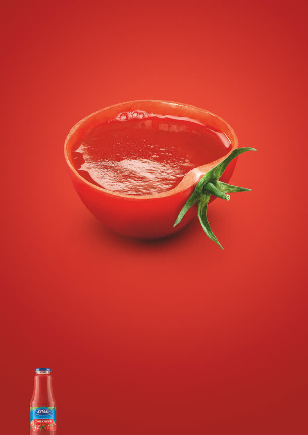 红色番茄新鲜创意