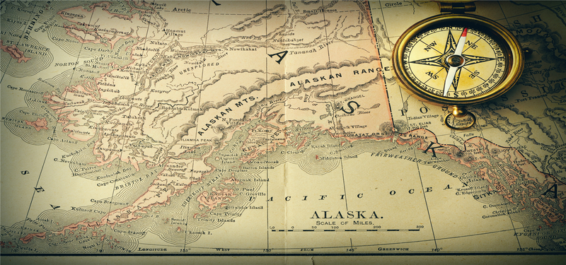 怀旧地图航海主题海报背景