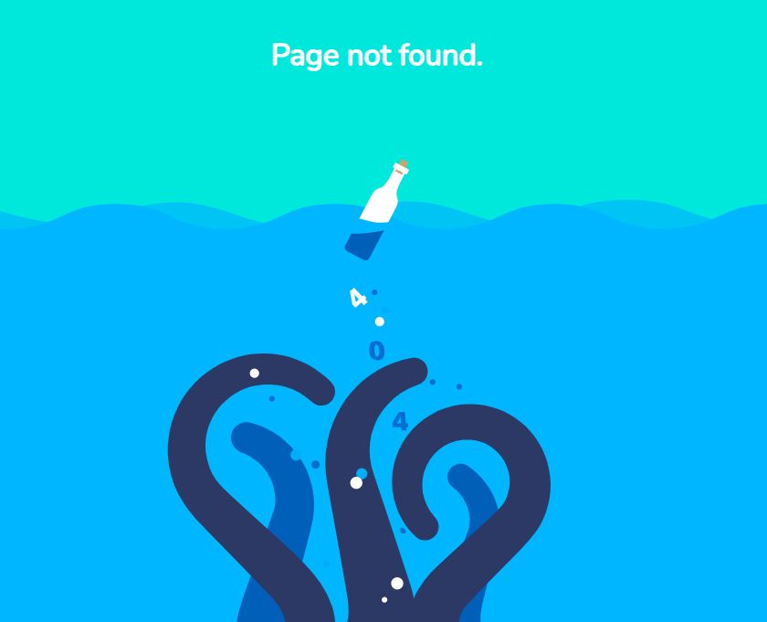 404错误页面源码，海底html错误页面模板