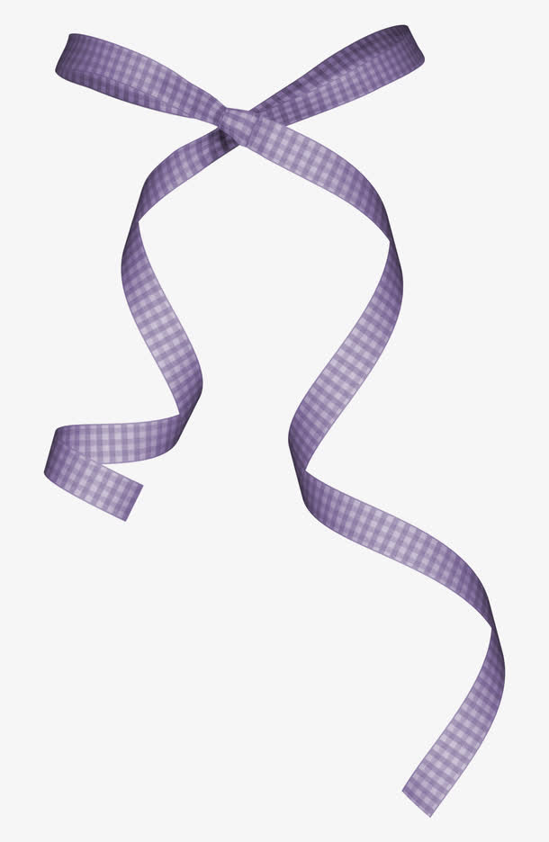 节日素材矢量图 紫色精美丝带蝴