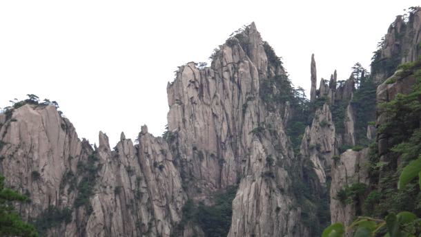 安徽黄山旅游风光，高清PNG透明背景图片，摄影素材下载