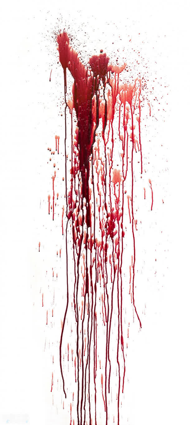 红色流淌干涸血迹海报背景