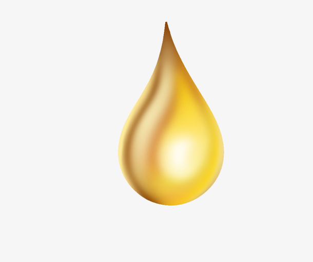 油滴金色水滴