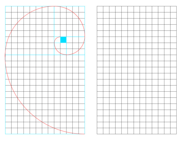黄金分割螺旋网格