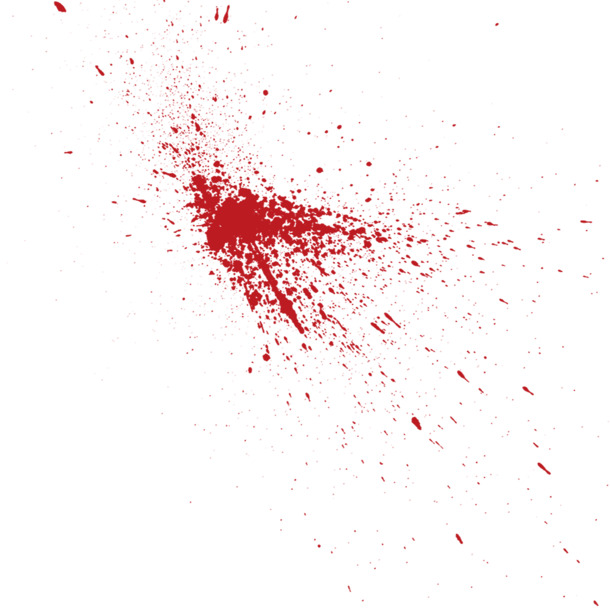 红色血迹高清PNG透明图片，装饰元素、墨迹笔触设计素材下载