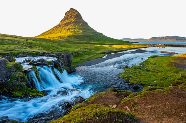 唯美冰岛风光景色
