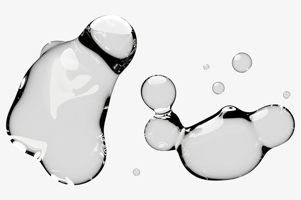 液态气泡素材
