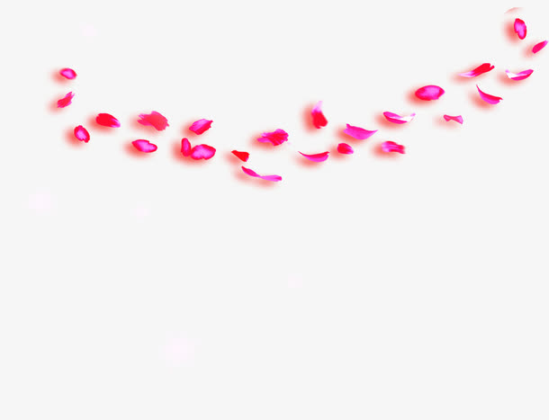 浪漫粉色花瓣背景图片下载