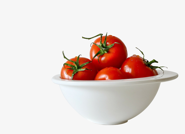 新鲜蔬菜水果番茄水果盘