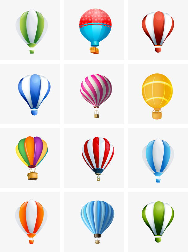 热气球 氢气球
