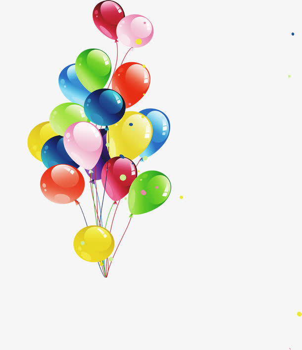 高清手绘节日儿童节气球