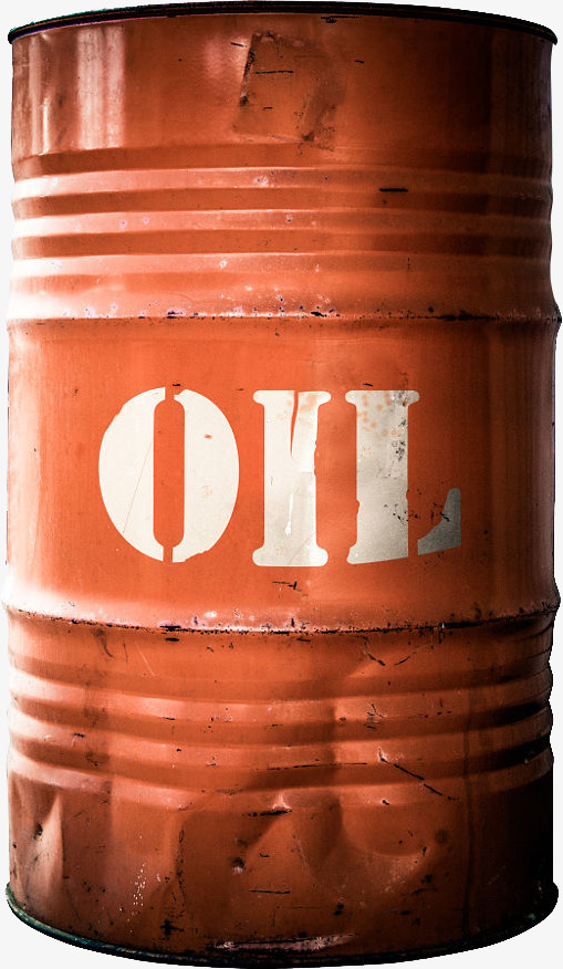 红色石油油桶免扣元素