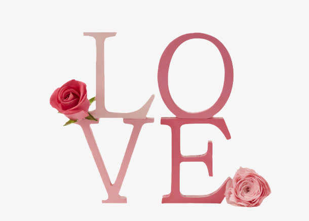 玫瑰love字体
