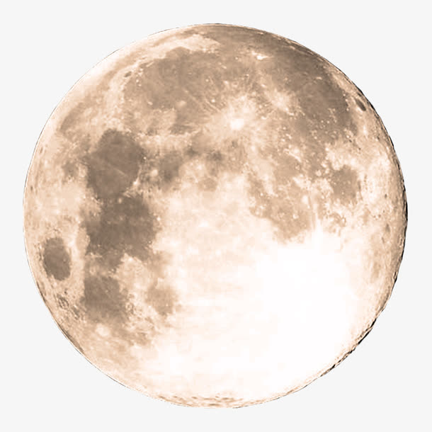月亮卡通月牙图片 月亮表面
