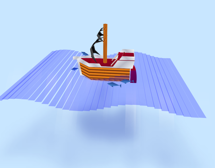 css动画效果代码，海盗船动画素材