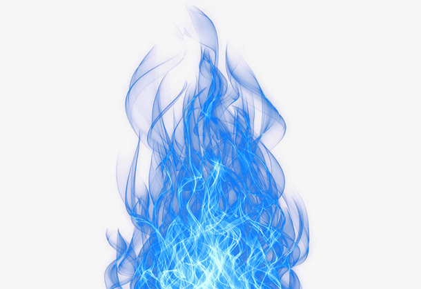 创意蓝色火光火焰