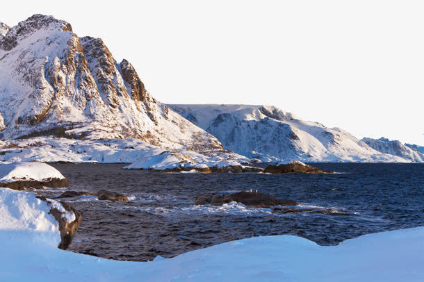 冬季挪威罗弗敦群岛