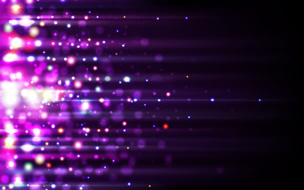 紫色星光线条壁纸
