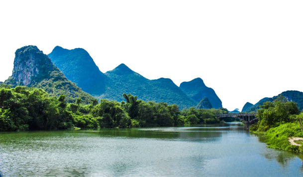 桂林山水美景摄影大赏，高清PNG透明背景图片，设计素材随心下载