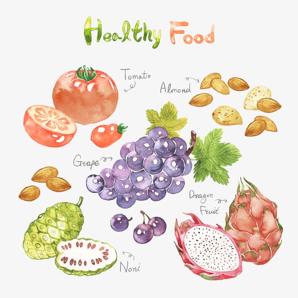 各类水果食物