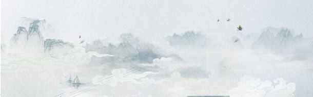 中国画专用创意banner设计