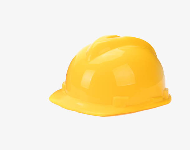 建筑工地安全帽元素