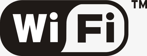 无线网络wifi标志矢量图