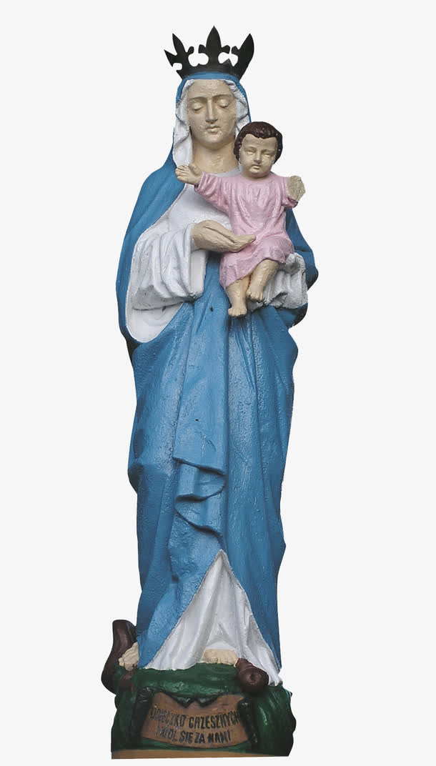 圣玛丽亚抱着婴儿