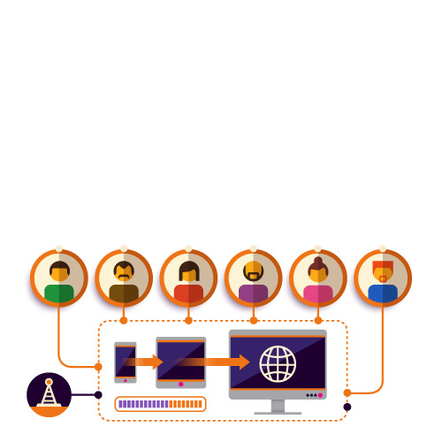 矢量流程图PNG透明图片，PPT/AI格式设计素材，高清下载