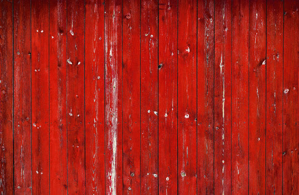 红色木板墙壁背景