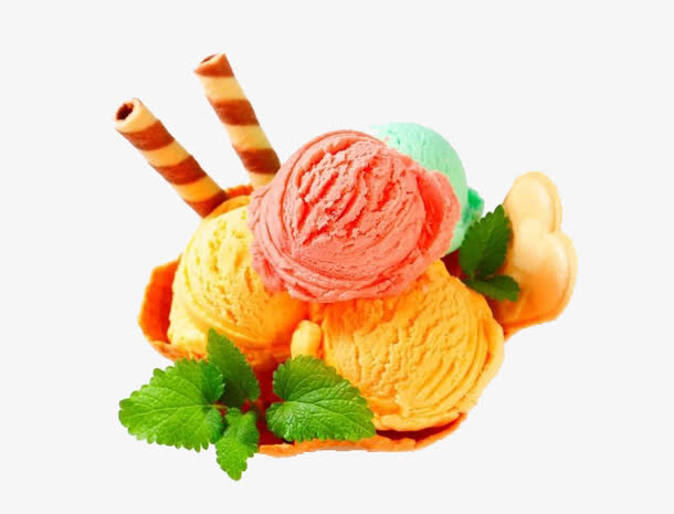 冰淇淋球高清图片