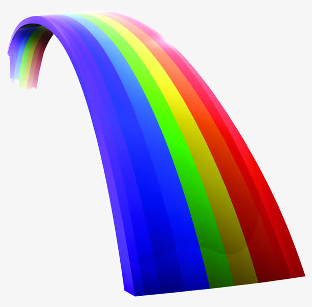 五彩彩绘彩虹设计