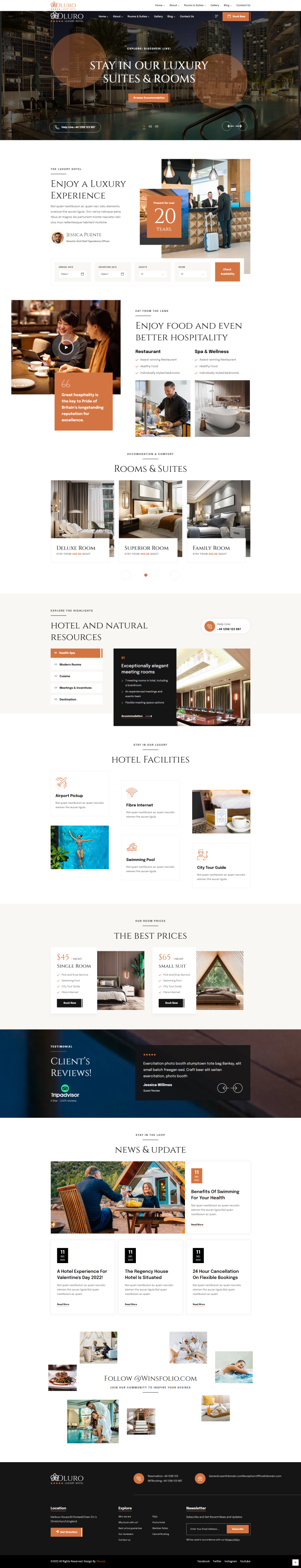 酒店网页设计代码，豪华酒店预订网页设计