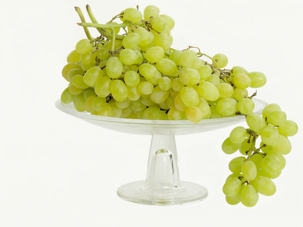 高清绿色葡萄食物