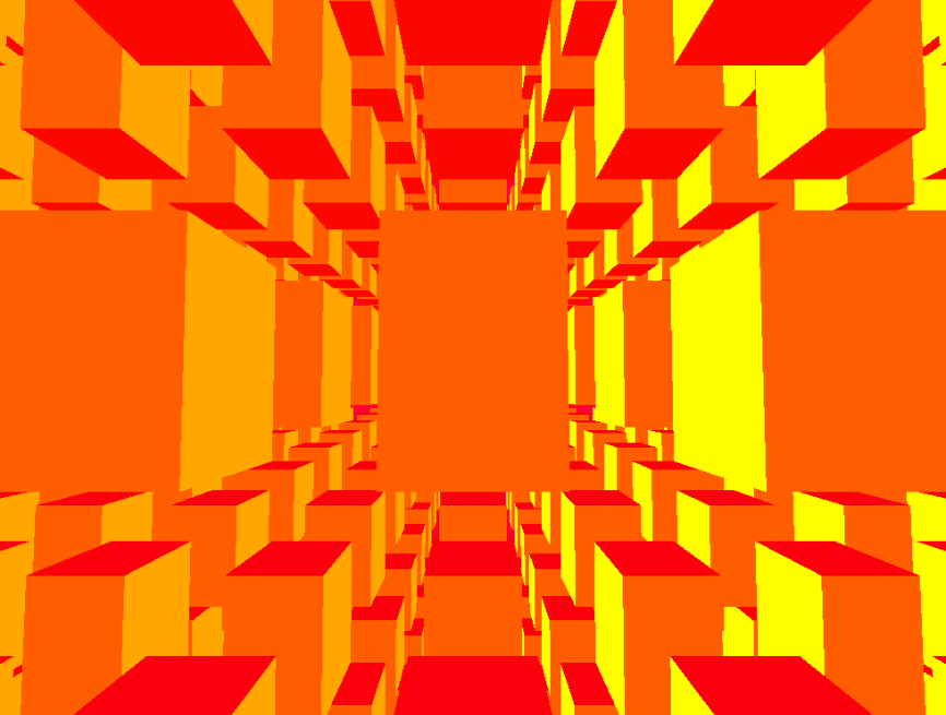 立方体空间设计模型，js动画效果代码案例