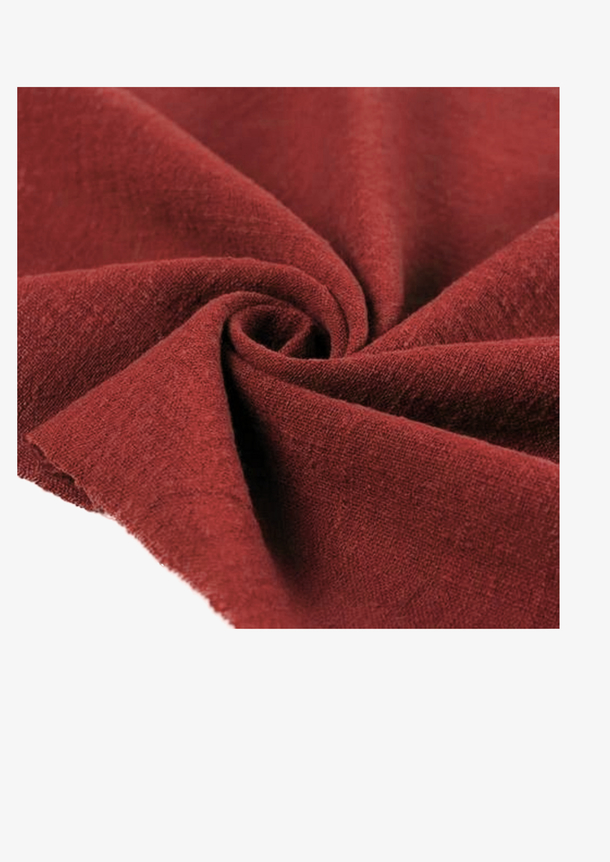 布料，红色，棉麻，褶皱，抠图