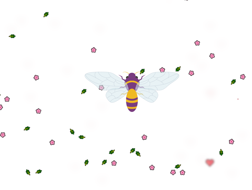清新动态背景素材，蜻蜓动画效果图下载