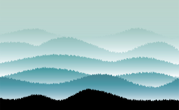 草丛森林矢量插画，高清PNG动植物元素，透明背景，AI格式设计素材下载