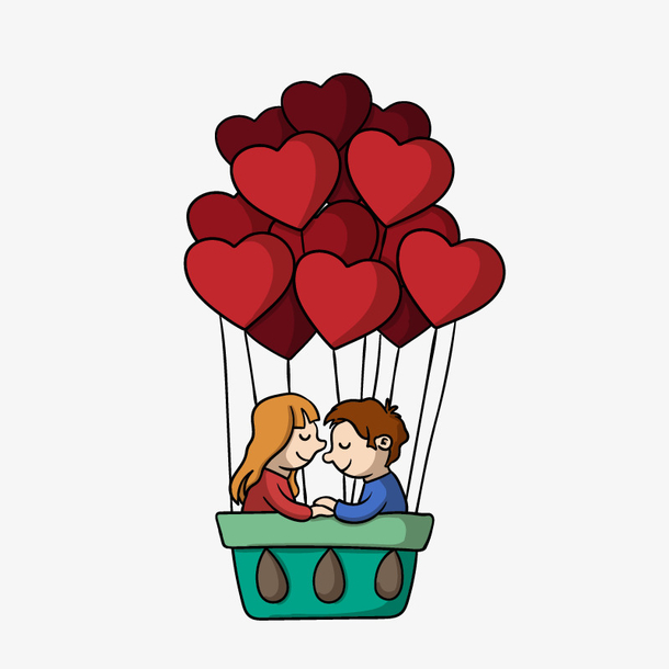 热气球上的浪漫