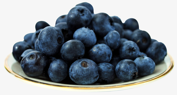 蓝莓水果盘子