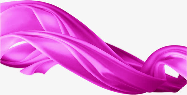 粉色唯美漂浮活动丝带