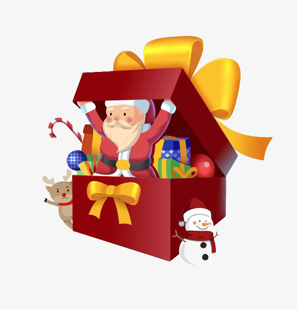 盒子里的圣诞老人
