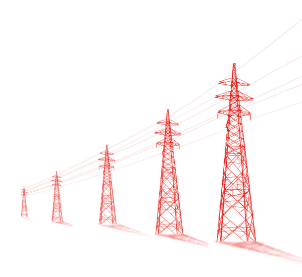 变电站电线PNG透明图，高清免扣素材，一键下载设计元素