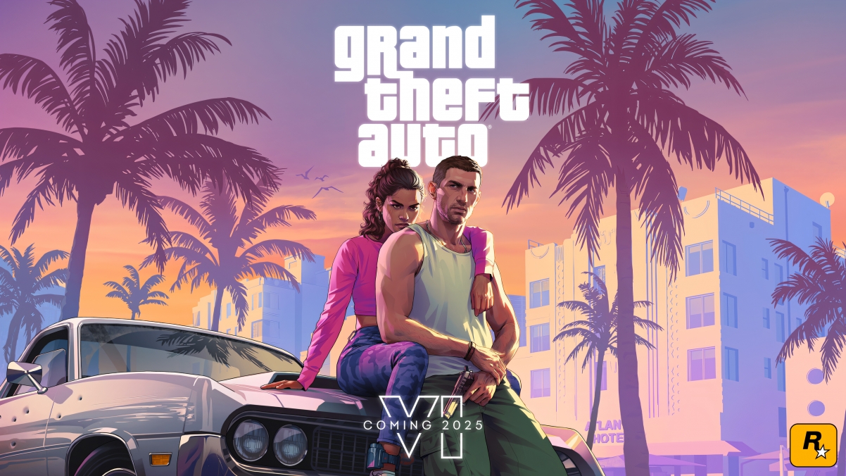 GTA6《大盗车神6》官方4K超高清壁纸下载，3840x2160分辨率游戏美图