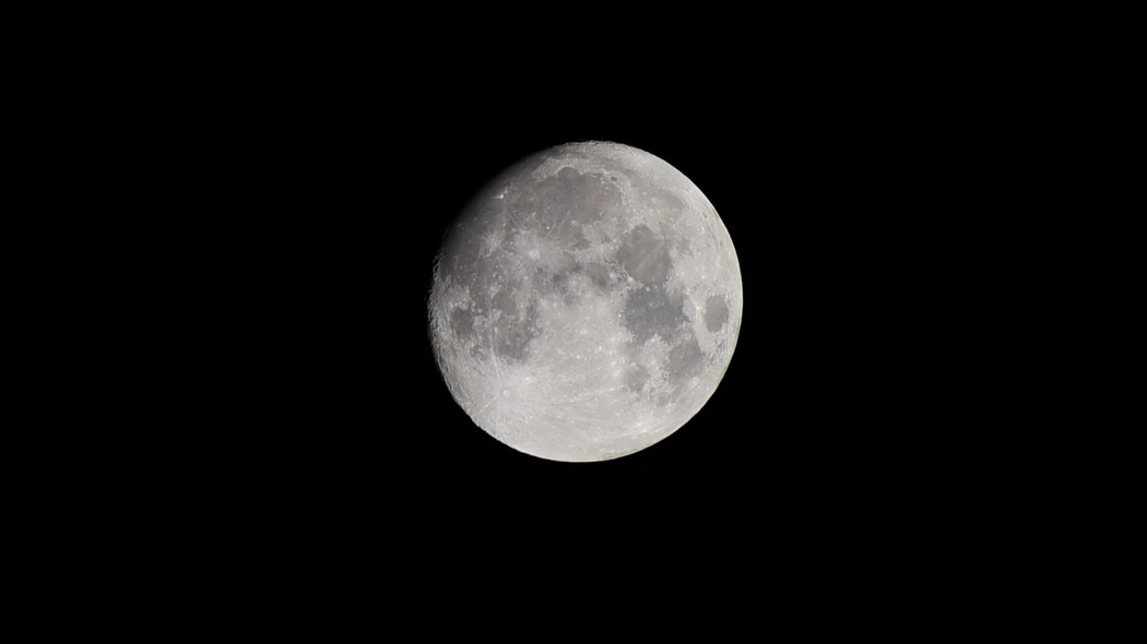 满月 环形山 月亮 夜晚 黑暗 4k壁纸 3840x2160