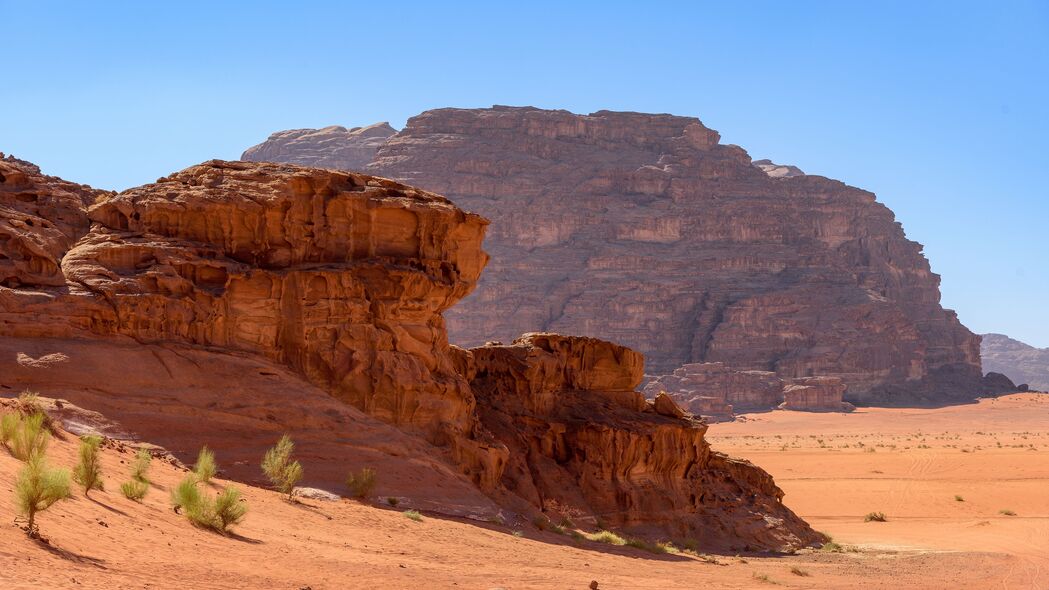岩石 峡谷 沙漠 浮雕 自然 4k壁纸 3840x2160