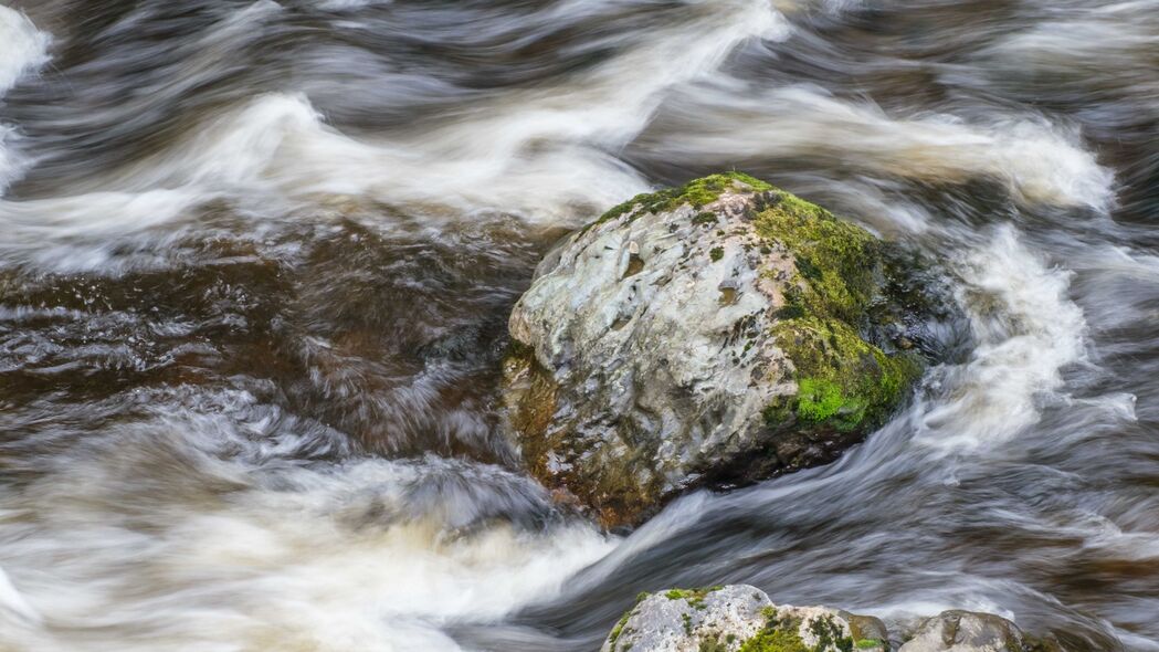 石头 河流 景观 水 自然 4k壁纸 3840x2160