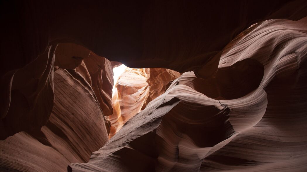 峡谷 洞穴 岩石 阴影 4k壁纸 3840x2160